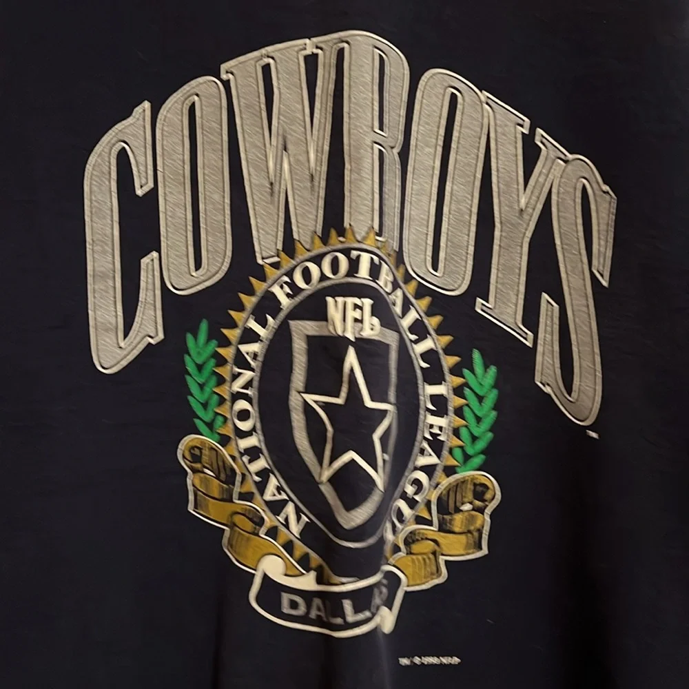 Vintage DallasCowboys sweatshirt - Picture 2 of 7